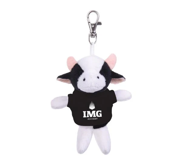 Plush Keychain Cow Buddy